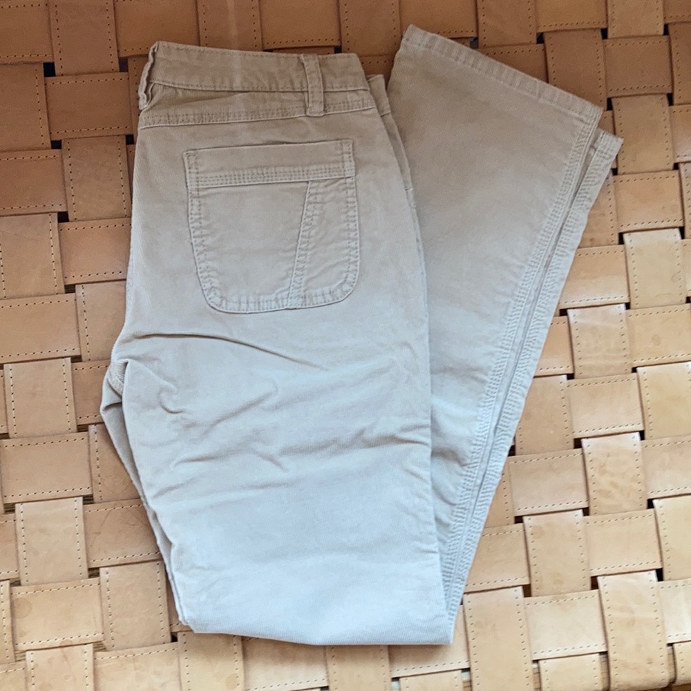 Corduroy bootcut pants